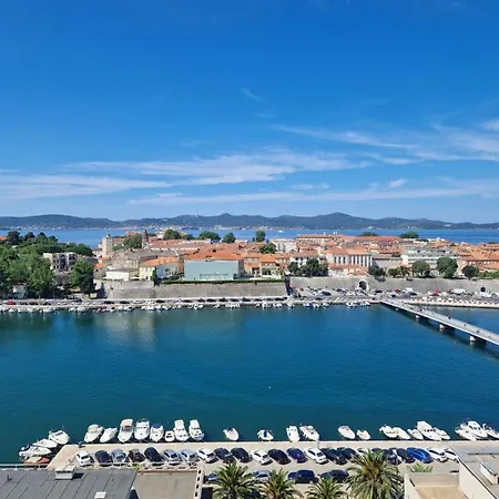 Exclusive Panoramic Old Town And Sea View Lägenhet Zadar
